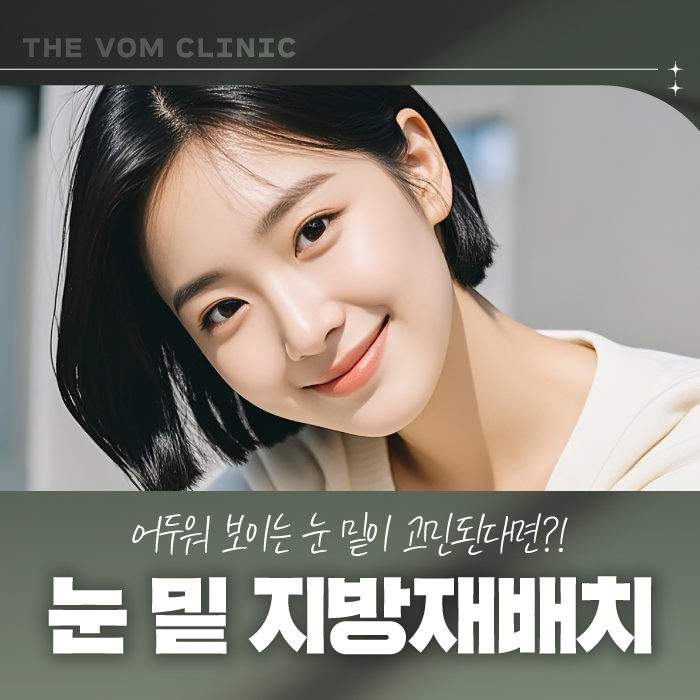 고양시성형외과, 눈 밑 지방재배치 수술 방법 알아보기