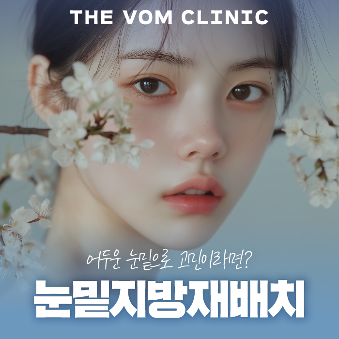 일산 눈밑지방재배치, 다크서클 생기는 이유는?